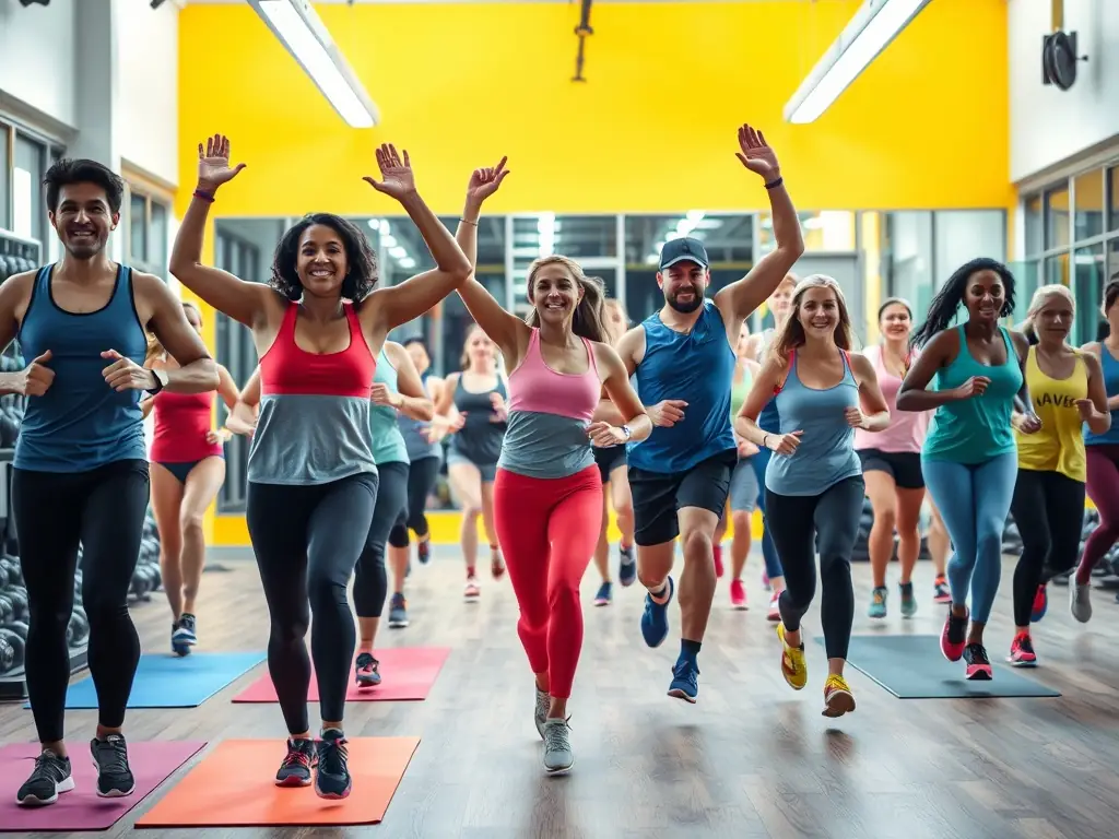 A collage of photos showcasing various GVC events and activities, including gymnastics classes, social gatherings, and community outreach programs, emphasizing the club's commitment to health, well-being, and social connection.